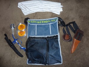 Bassaction Tailor Wading Bag & Essential Gear
